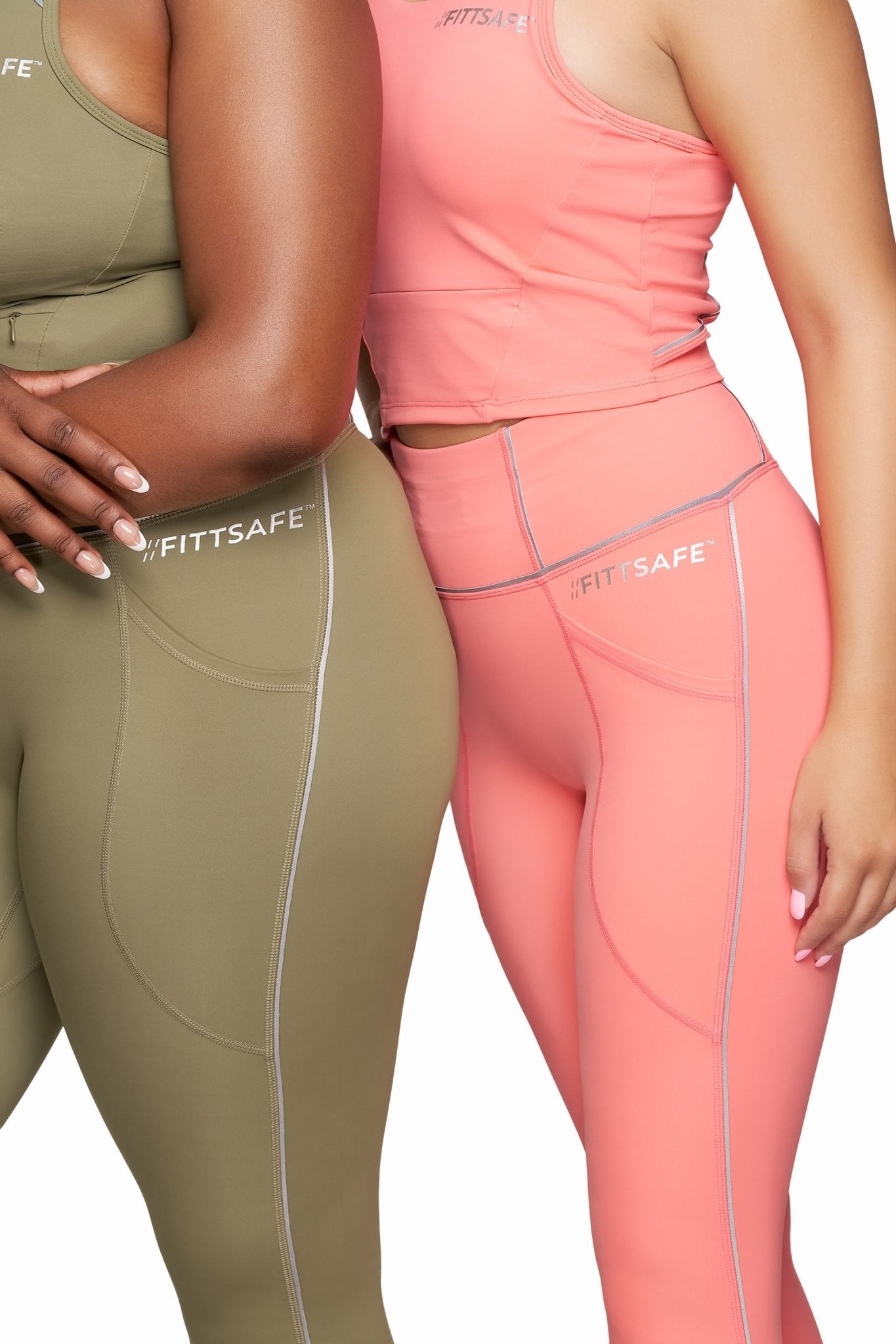 Body Sculpting Reflective Leggings - Fittsafe