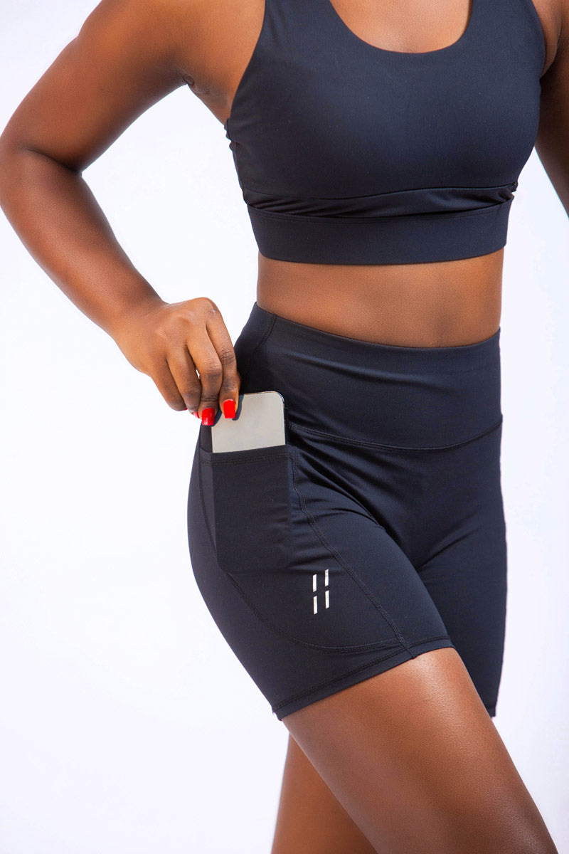 Emerge High Rise Biker Shorts