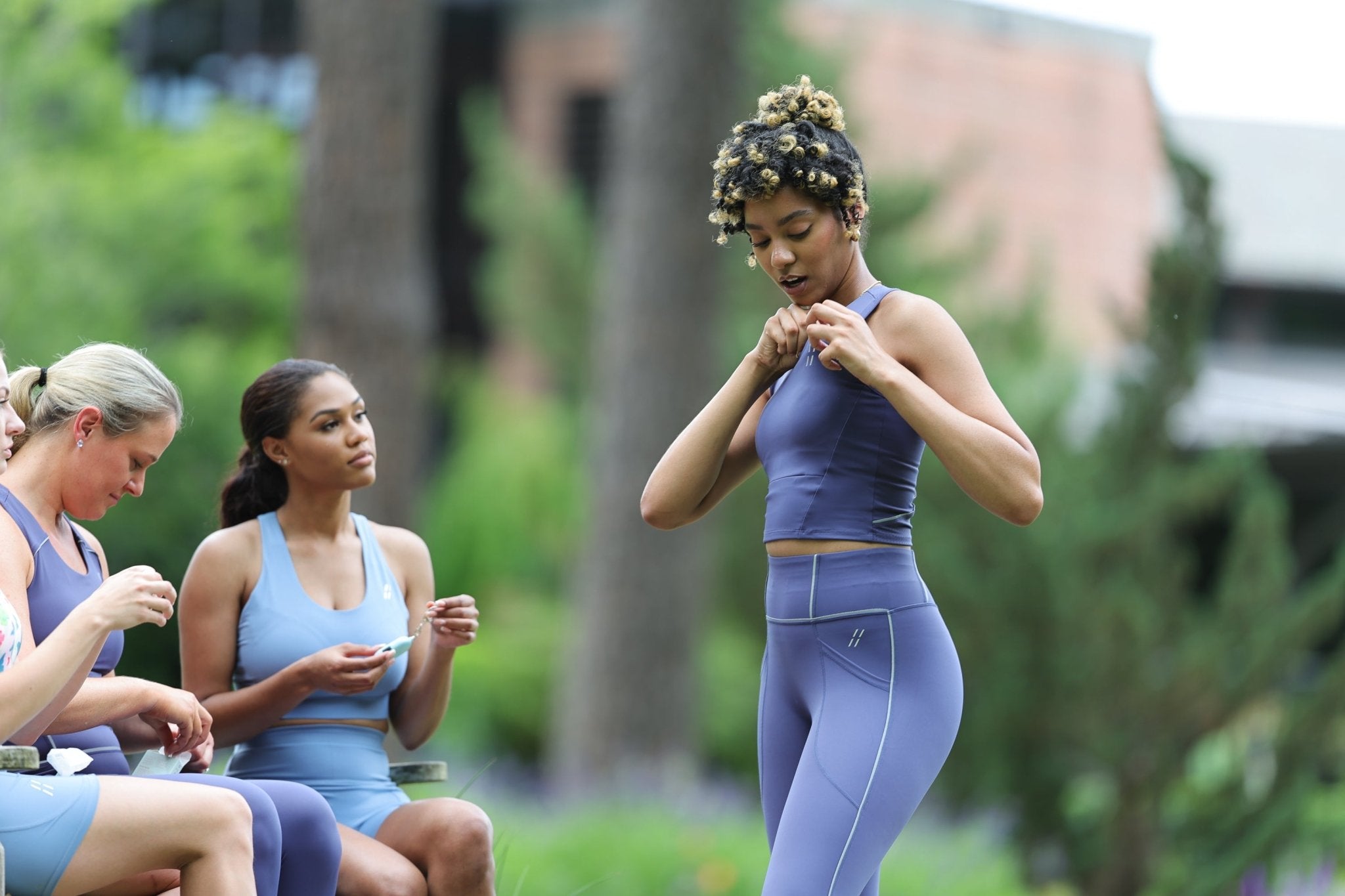 Body Sculpting Reflective Leggings - Fittsafe