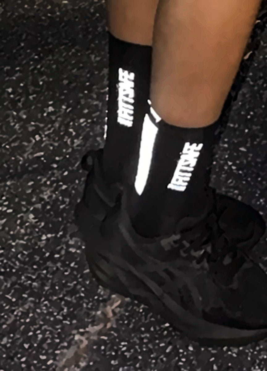 Glow In The Dark Reflective Socks - Fittsafe