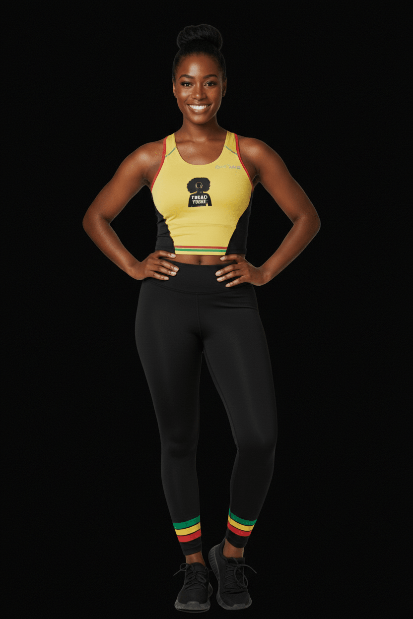 High Impact Crop Bra - BGM Tread Tribe Edition - Limited Quantities Available - Fittsafe